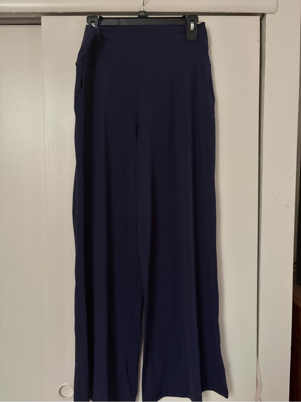 OFFLINE by Aerie Real Me XTRA High Waisted Trouser in Royal Navy